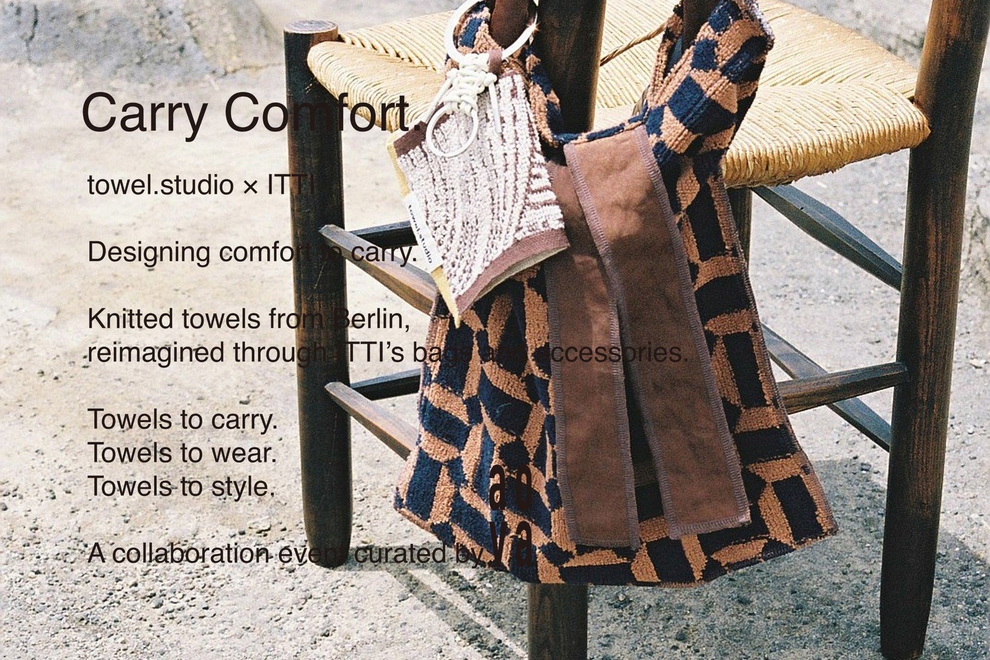 towel.studio × ITTI|Carry Comfort. Collaboration Event|ITTI(イッチ)公式
