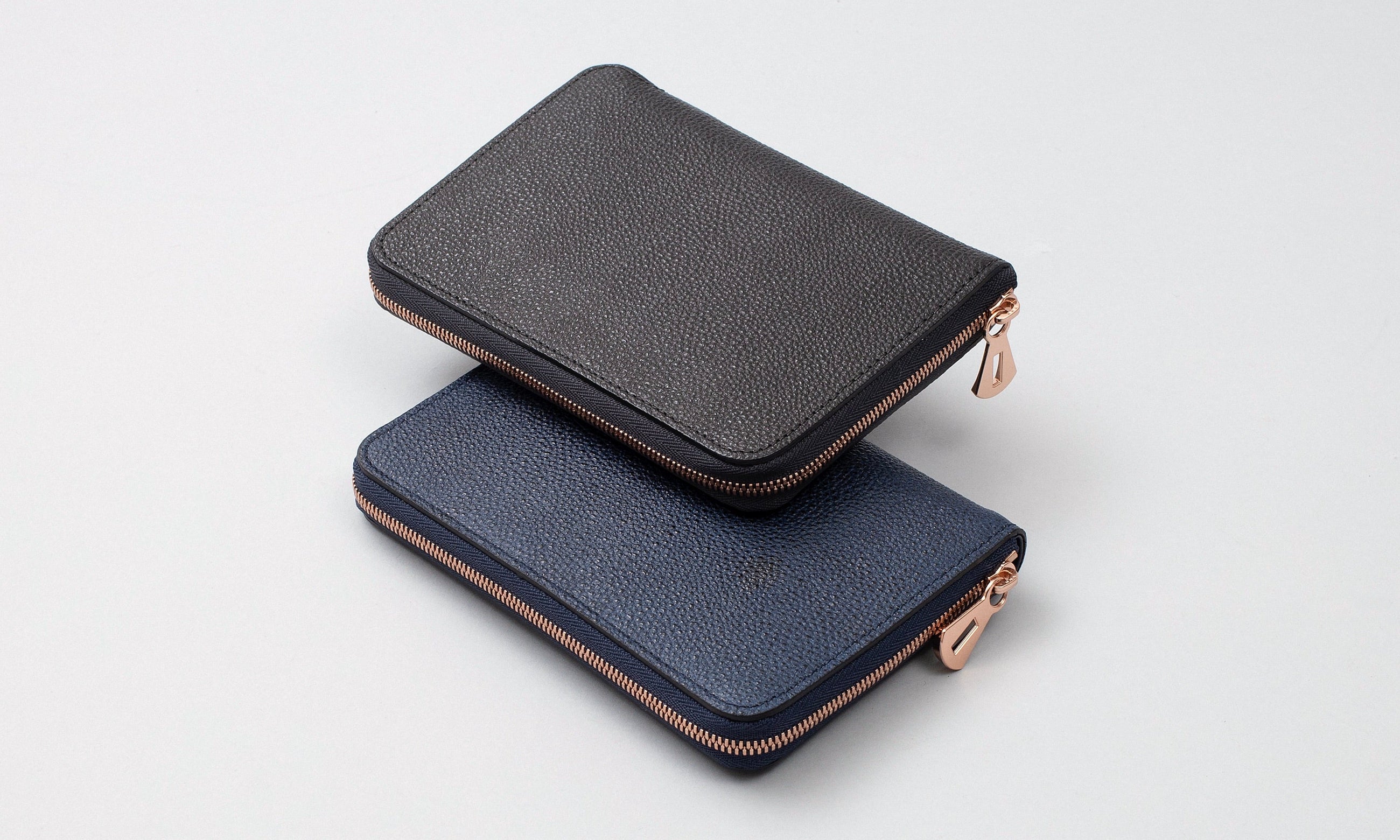 LONG / MEDIUM WALLET (ロング・ミディアム財布) - ITTI (イッチ) | さいふ サイフ 本革 レザー メンズ レディース ユニセックス 大きい 中間 ファスナー 二つ折り 現金派 スマホサイズ