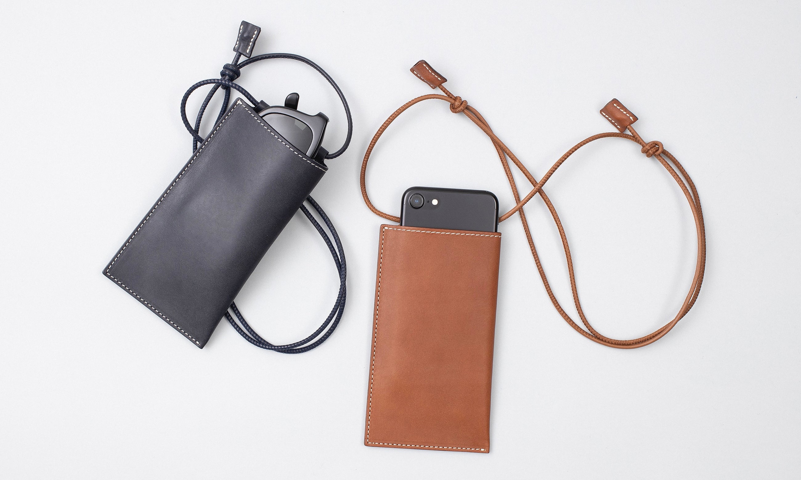 PHONE POUCH (フォンポーチ) - ITTI (イッチ) | 携帯ケース スマホ モバイル サングラス メガネ 入れ物 レザー 革小物