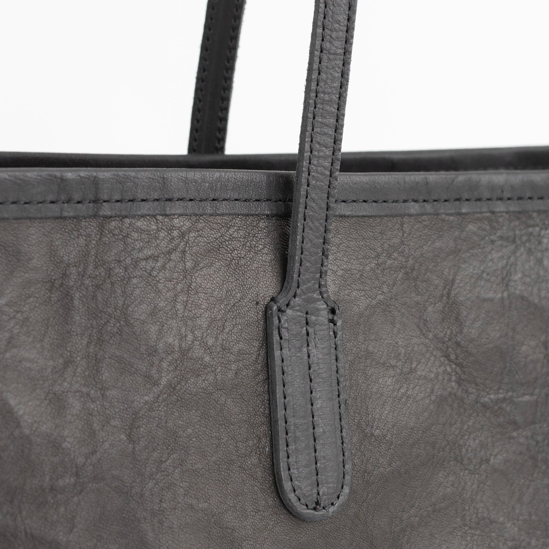 ITTI HOME | イッチホーム / HOME BIG TOTE - BLACK | ホームビッグレザートートバッグ - ブラック | マザーズバッグ 大きいサイズ ビジネス 普段使い