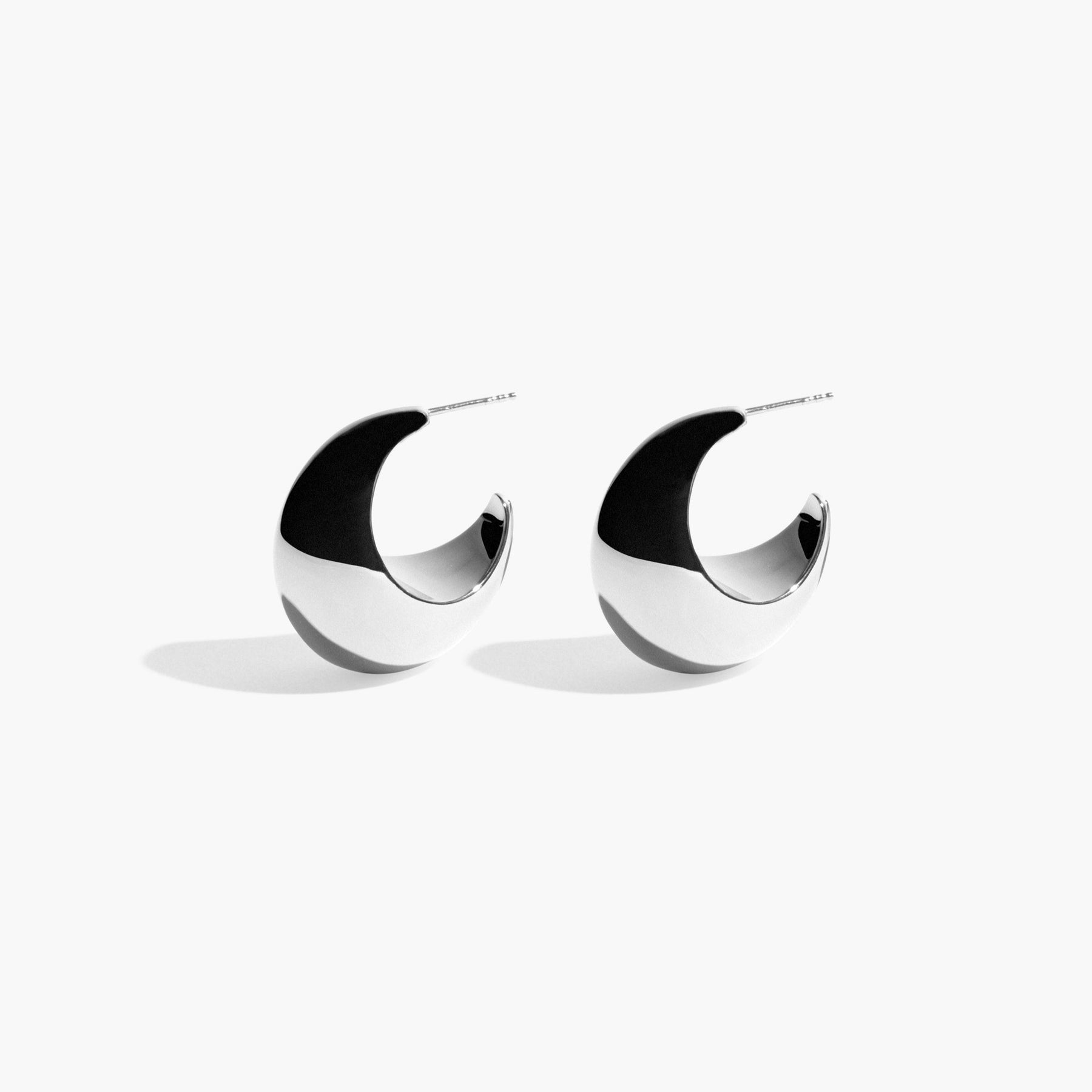 No.12070 - Earring - SILVER / RAGBAG (イヤリング・ピアス -シルバー / ラグバッグ) - ICHI GALLERY 月 ムーン デンマーク ジュエリー アクセサリー ブランド セレクト 取り扱い 銀 925 レディース ウィメンズ 女性
