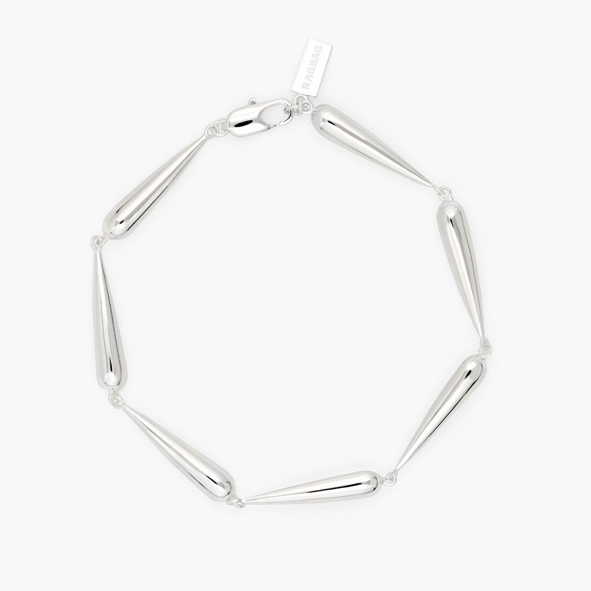 No. 14018 - Bracelet - SILVER / RAGBAG (ブレスレット - シルバー / ラグバッグ) - ICHI GALLERY | スターリング 銀  デンマーク ジュエリー ブランド アクセサリー 女性 小物 ギフト プレゼント 贈り物