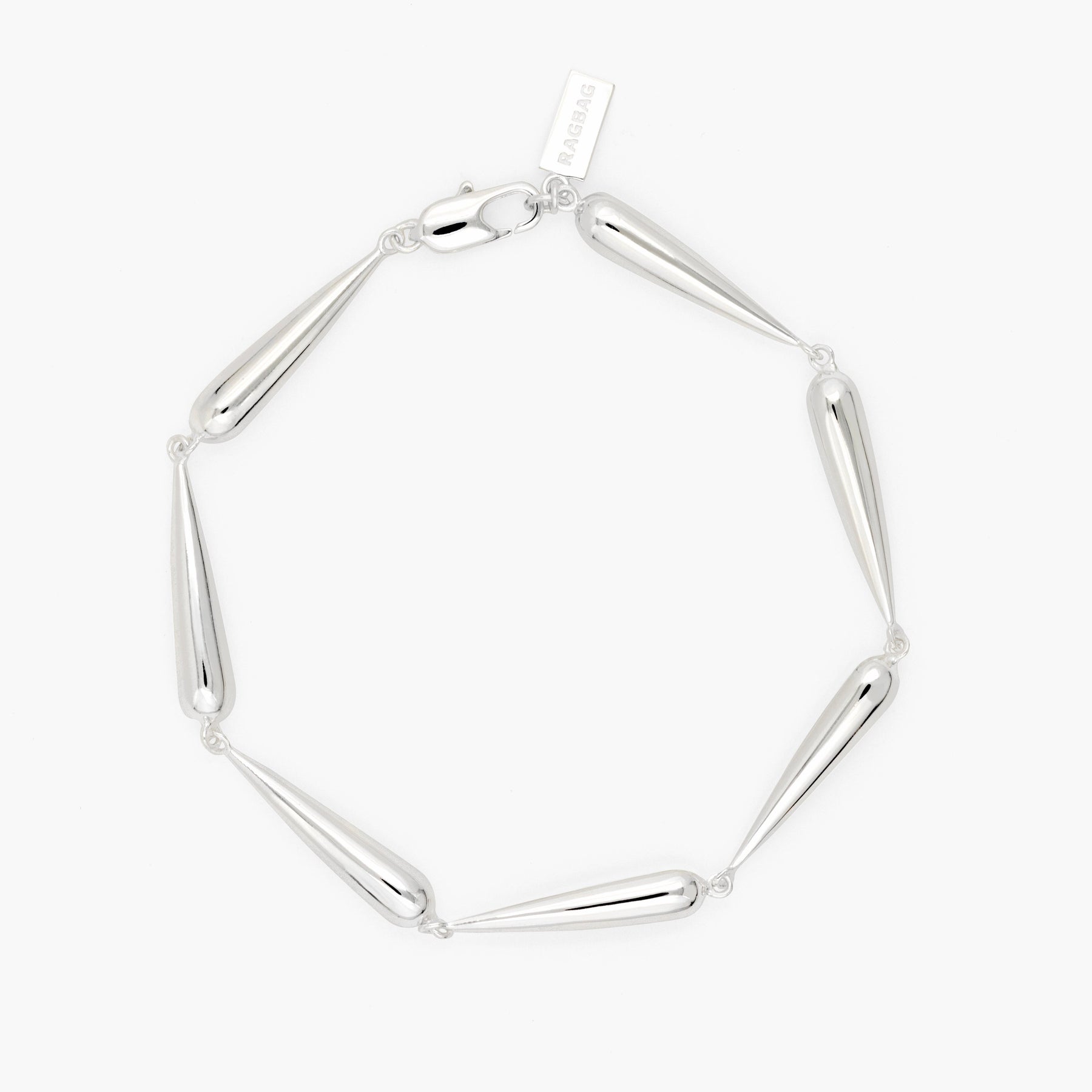 No. 14018 - Bracelet - SILVER / RAGBAG (ブレスレット - シルバー / ラグバッグ) - ICHI GALLERY | スターリング 銀 デンマーク ジュエリー ブランド アクセサリー 女性 小物 ギフト プレゼント 贈り物