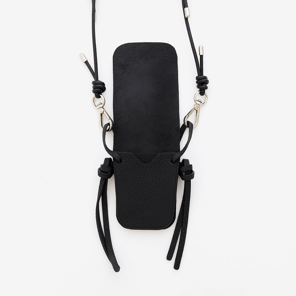 ITTI (イッチ) | HERRIE TINY MEDICINE POUCH / DIPLO SKY(ヘリータイニーメディスンポーチ/ディプロスカイ)レザー ポーチ 本革 ショルダー アクセサリー ブラック black 黒 ネックレス ブランド メンズ レディース