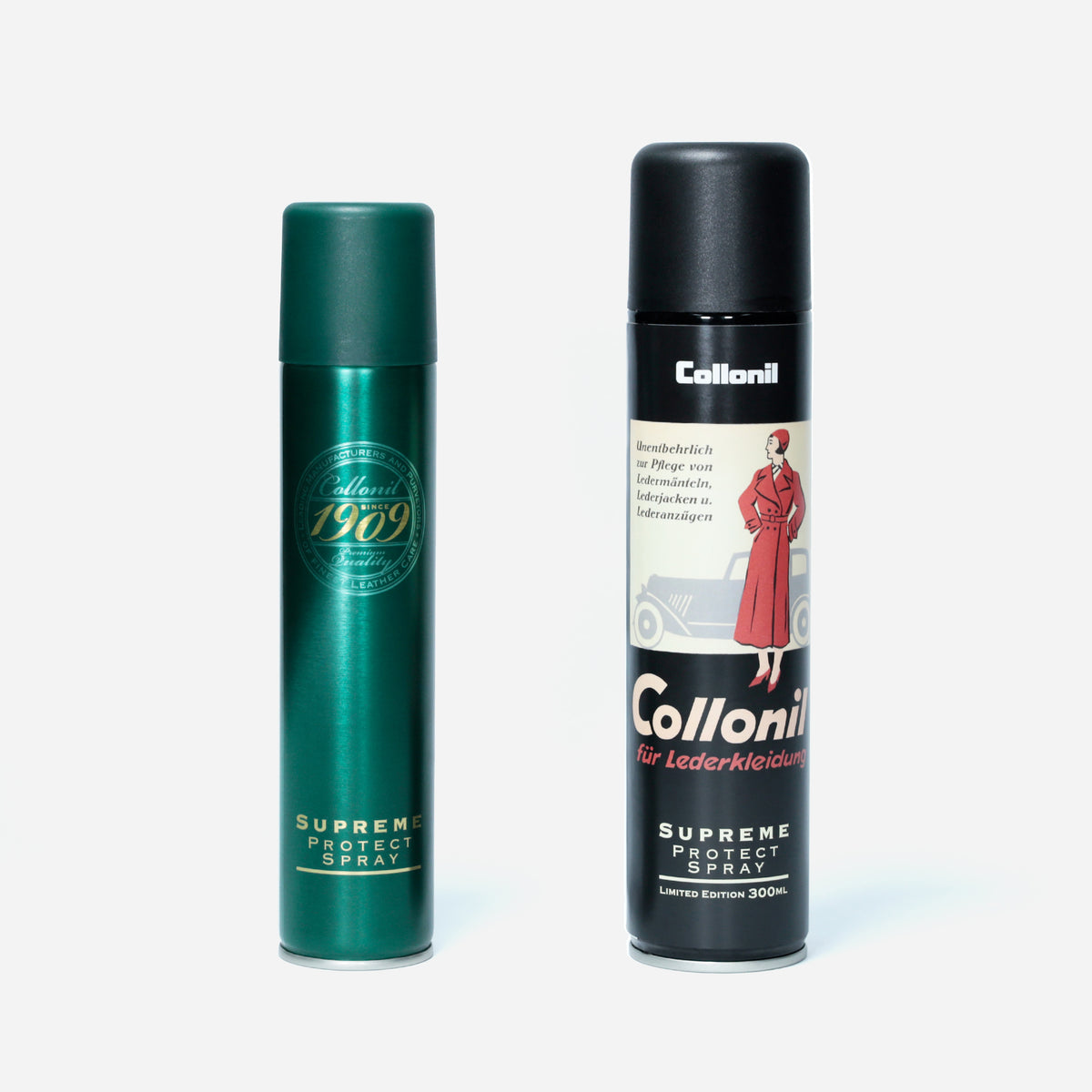 1909 SUPREME PROTECT SPRAY+50% INCREASE 300ml / COLLONIL (シュプリームプロテクトスプレー 50%増量) / コロニル) - ITTI (イッチ) | レザー ケア 防水 ブランド お手入れ メンテナンス 撥水 栄養 保湿