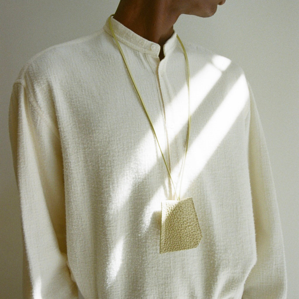 ITTI (イッチ) | HERRIE CROCHET / RAPTO(ヘリークロシェット/ラプト)ネックレス アクセサリー レザー 本革 鍵 収納 メンズ レディース スムース ネックレス アクセサリー キーホルダー プレゼント ギフト 黒 白 黄色 青緑 ブラック アイボリー イエロー ブルーグリーン