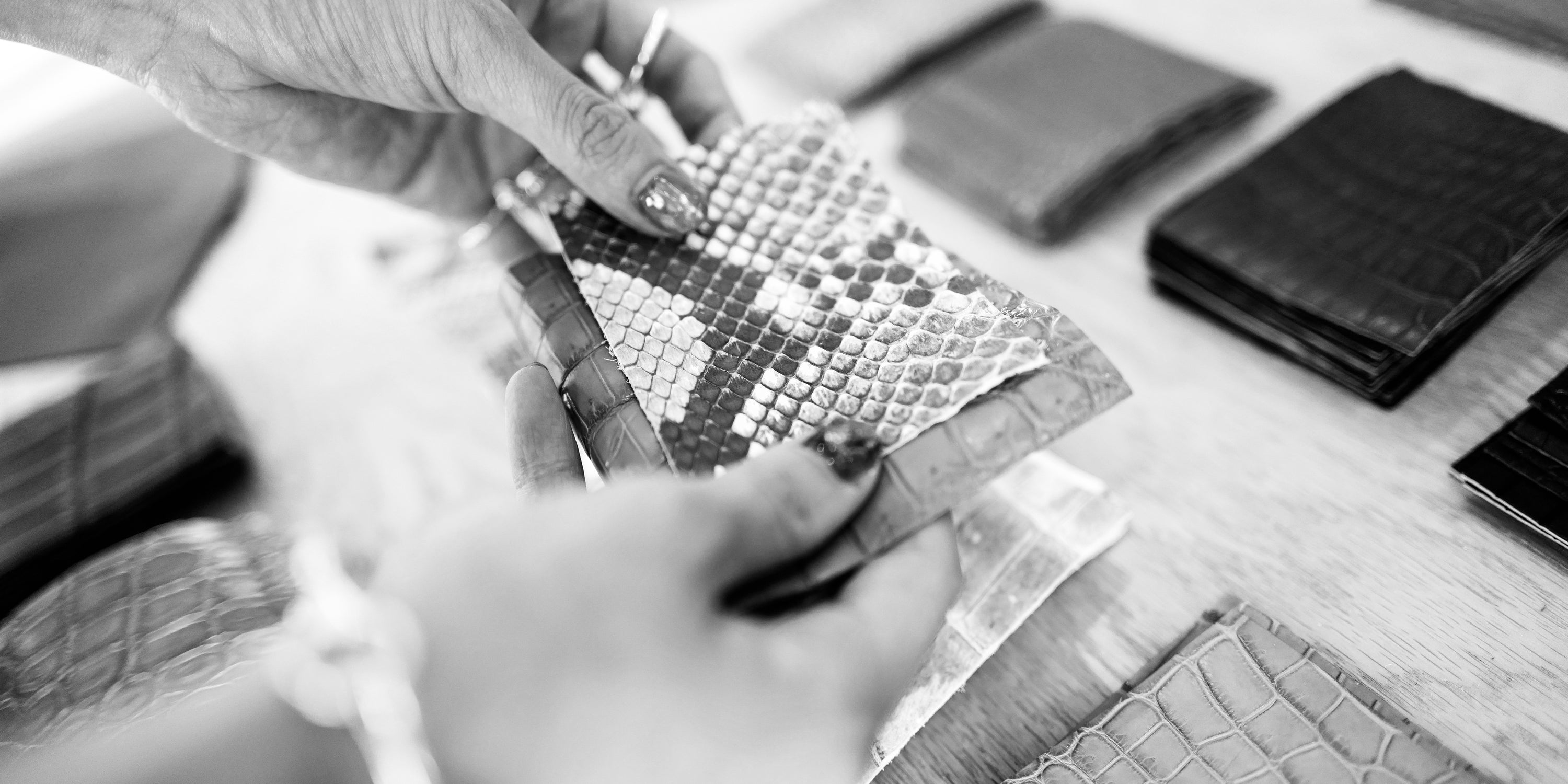 ITTI イッチ カスタムオーダーフェア CUSTOM ORDER クロコダイルレザー イベント 財布 さいふ サイフ 革小物 レザー ブランド 配色 エキゾチック