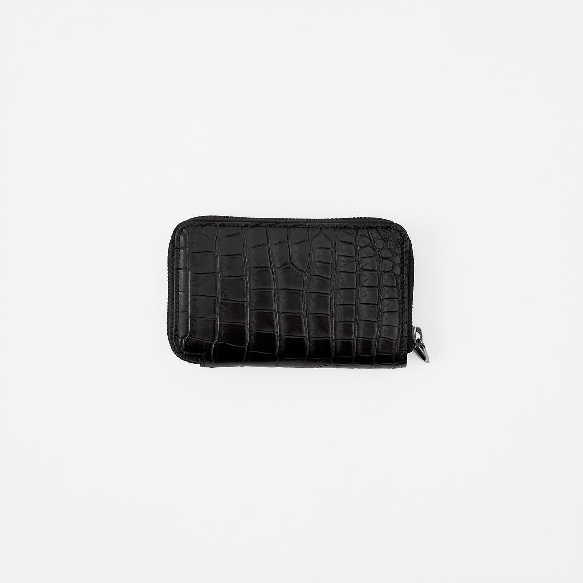 CRISTY SMART MID WLT .5 / POROSUS CROCO BK|クロコダイル 本革ミディアム財布 メンズ レディース|ITTI(イッチ)公式