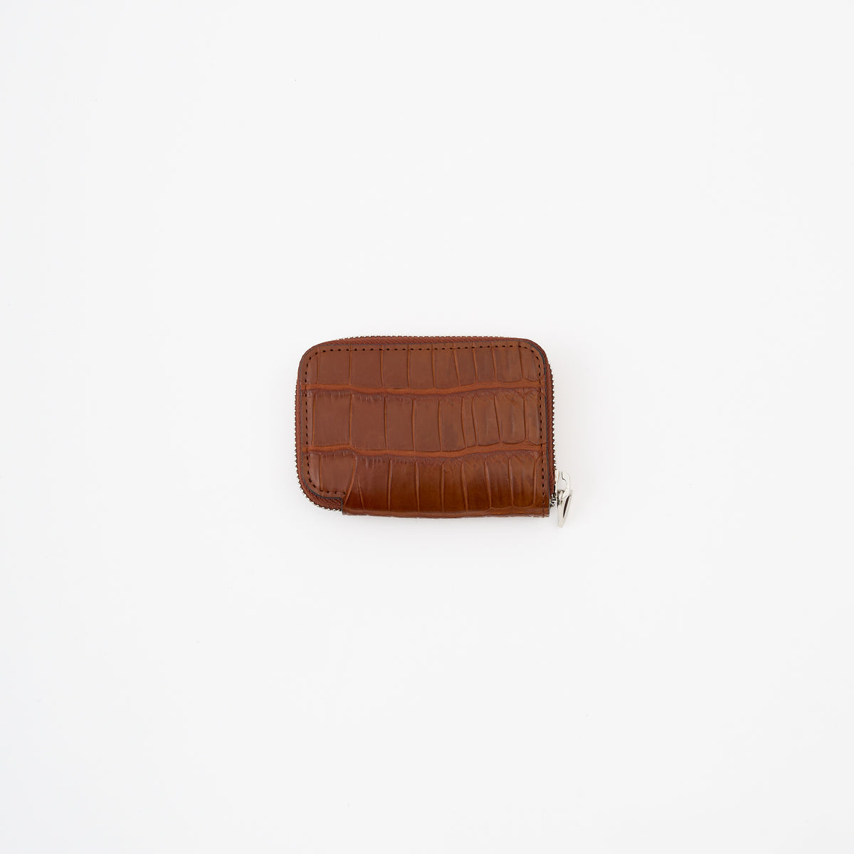 CRISTY COIN CARD WLT / POROSUS CROCO|クロコダイル 本革ミニ財布 ラウンドファスナー メンズ レディース|ITTI(イッチ)公式