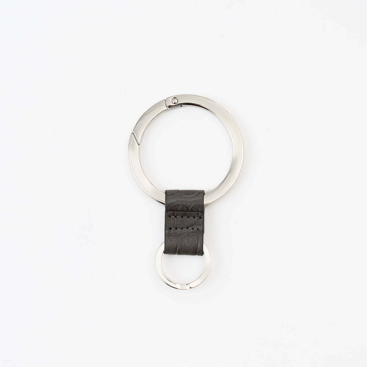 CRISTY RING RING / POROSUS CROCO|ポロサス クロコダイル 本革キーリング カラビナ メンズ レディース|ITTI(イッチ)公式