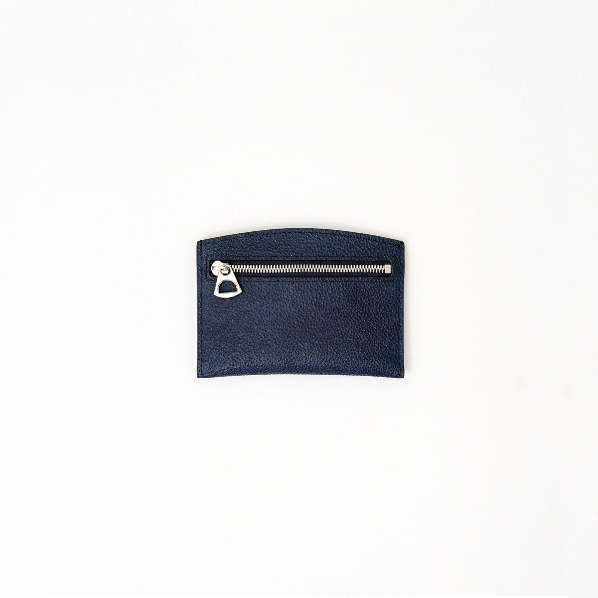 ITTI (イッチ) | CRISTY SMART CARD WLT / AIZAN (クリスティスマートカードウォレット / 藍桟革) | ミニ 財布 薄い さいふ スリム キャッシュレス サイフ 漆 メンズ レディース ブランド レザー インディゴ ネイビー