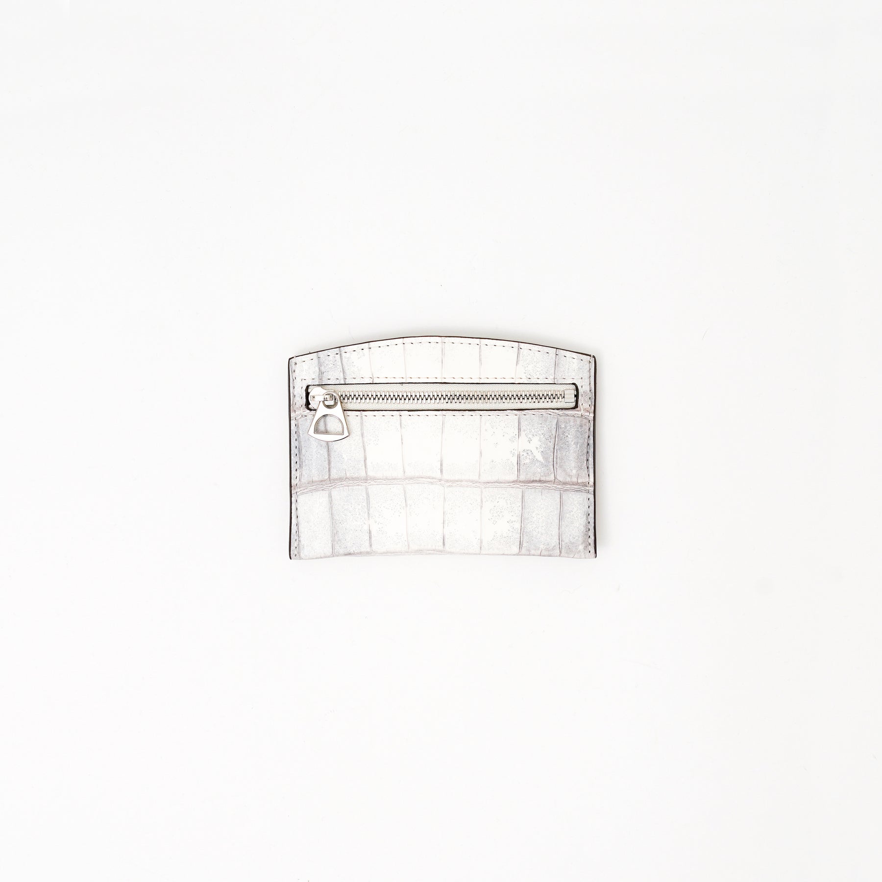 ITTI (イッチ) | CRISTY SMART CARD WLT / HIMALAYA(クリスティスマートカードウォレット / ヒマラヤ クロコダイル) さいふ ミニ 財布 スリム サイフ本革 レザー メンズ レディース エキゾチック ミニマリスト キャッシュレス