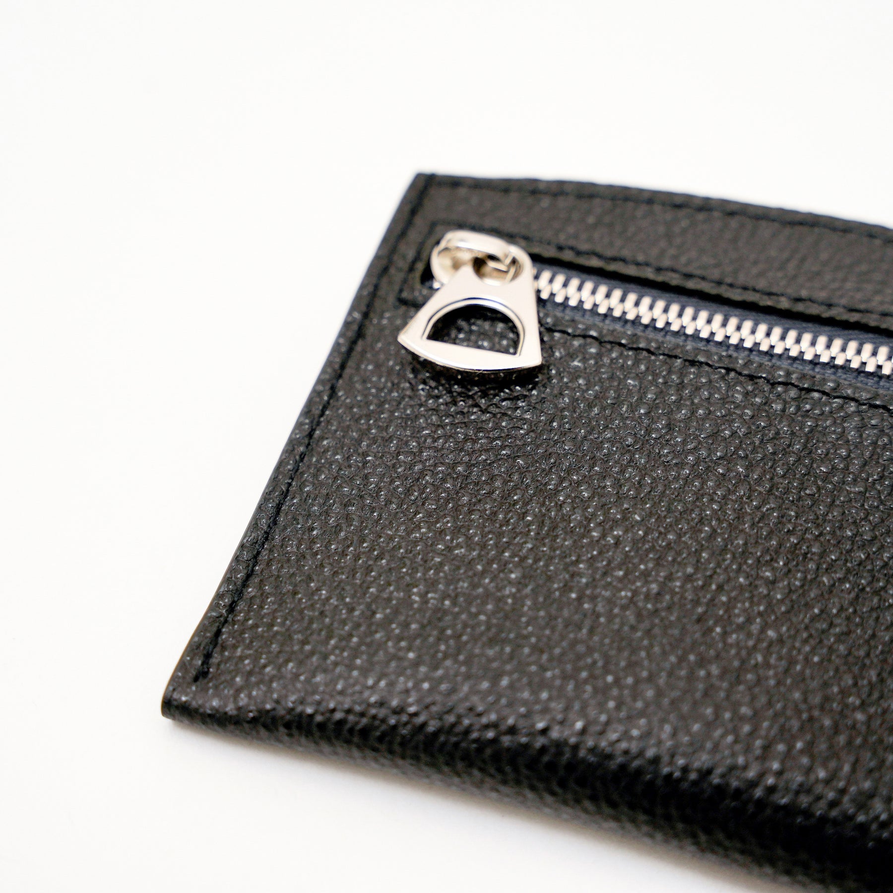ITTI (イッチ) | CRISTY SMART CARD WLT / KUROZAN (クリスティスマートカードウォレット / 黒桟革) | ミニ 財布 薄い さいふ スリム キャッシュレス サイフ 漆 メンズ レディース ブランド レザー