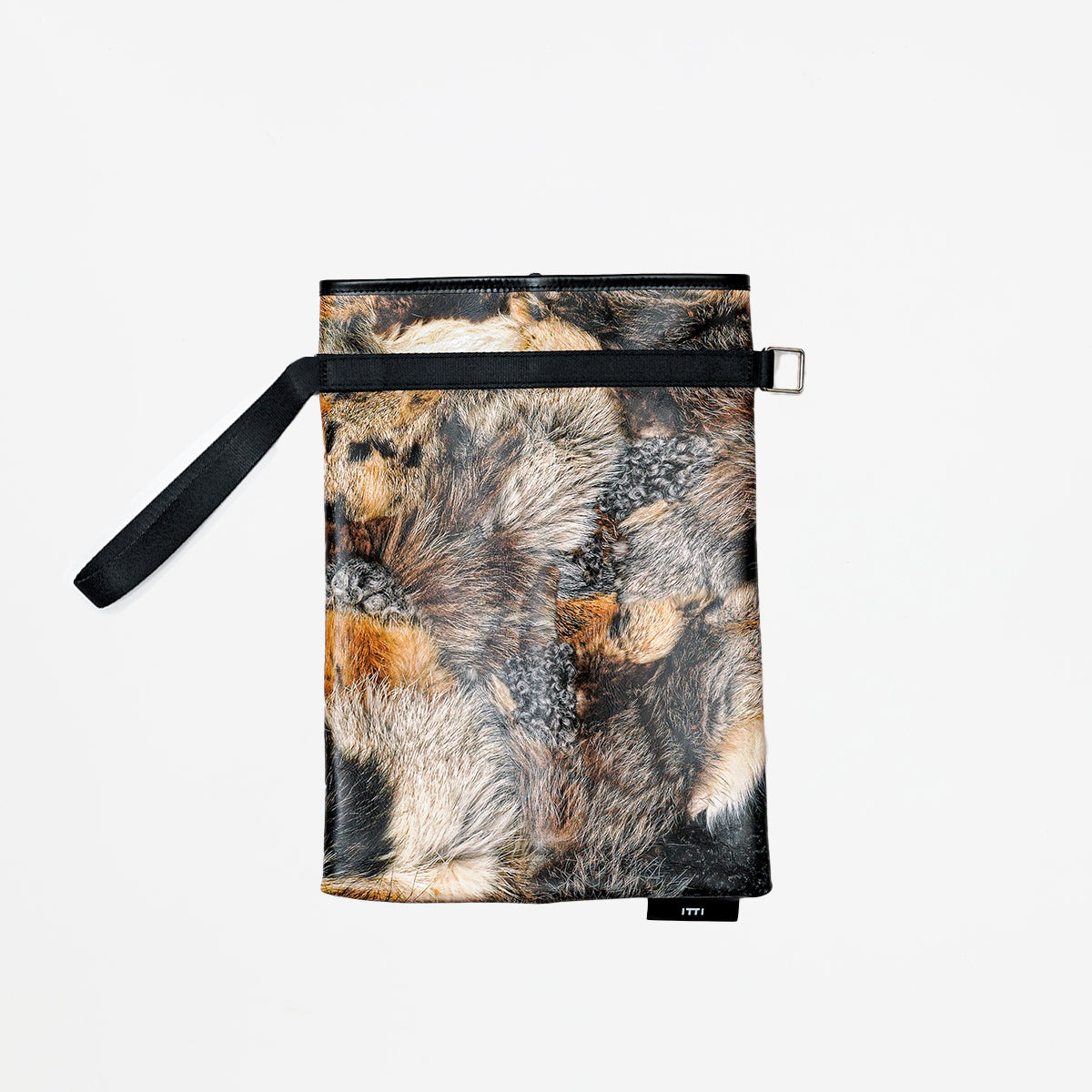 ITTI (イッチ) | ANNIE RICE BAG iii / TOLQ FUR (アニーライスバッグ / トルコファー) | 転写 プリント 鞄 かばん カバン レザー ブランド メンズ レディース 手持ち ハンド