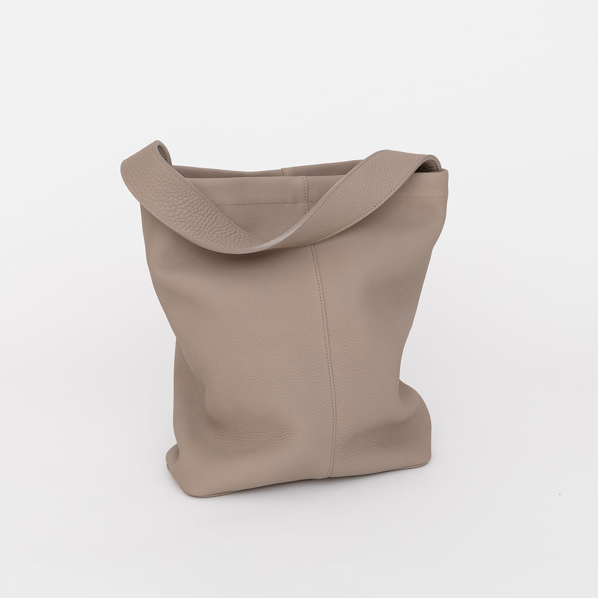 TI (イッチ) | MARY BUCKET SHOULDER / DIPLO SKY(マリーバケットショルダー/ディプロスカイ) レザー 本革 バッグ トート メンズ レディース 大きめ 鞄 かばん 本革 裏地つき 黒 白 ベージュ ブラック アイボリー トープ ブランド