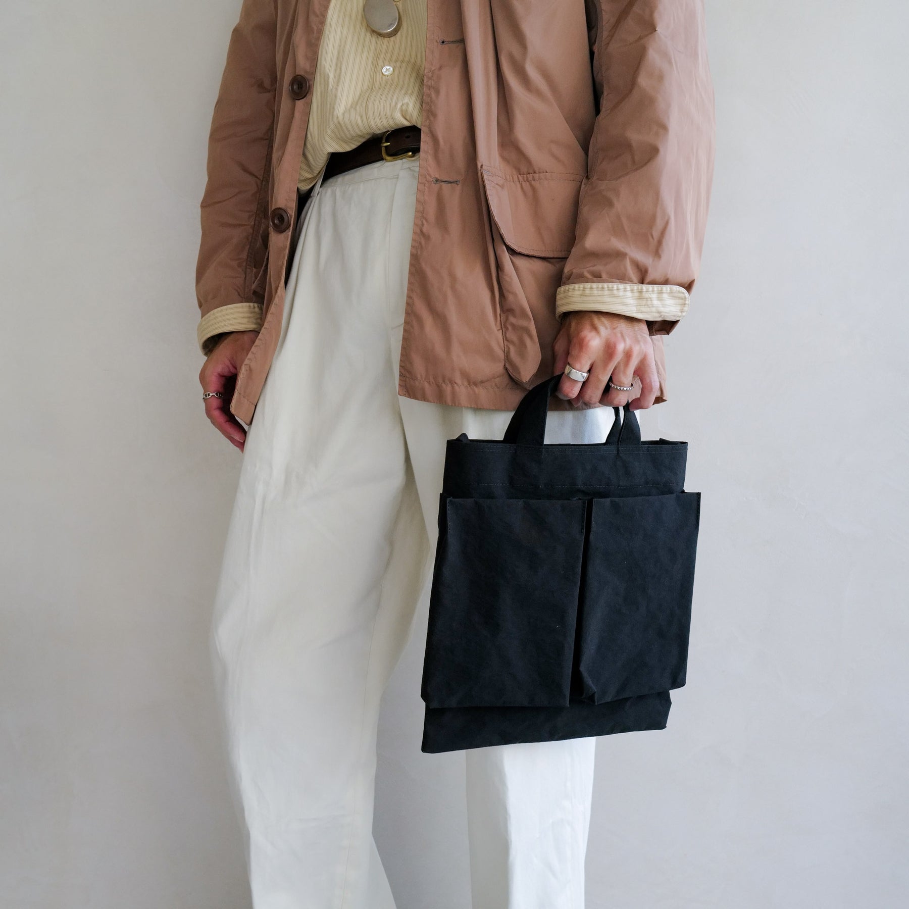 ITTI (イッチ) | ANNIE HELMET VEGETABLE BAG - S / V.CERATO (アニーヘルメットベジタブルバッグ スモール / ヴィンテージ シェラト) | ショルダー 鞄 カバン かばん 買い物 大きい ナイロン メンズ レディース ブランド 撥水 ブラック 黒 スタイリング コーディネート ファッション