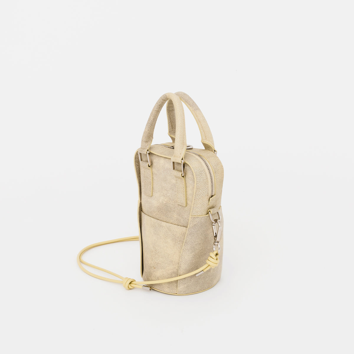 HERRIE BALLER'S BAG / SHIRO (ヘリーボーラーズバッグ / 白鞣し) - ITTI (イッチ) | SHIRONAMESHI レザー バッグ 鞄 かばん カバン ショルダー 手持ち レディース ウィメンズ ブランド 生成り ベージュ アイボリー オフホワイト
