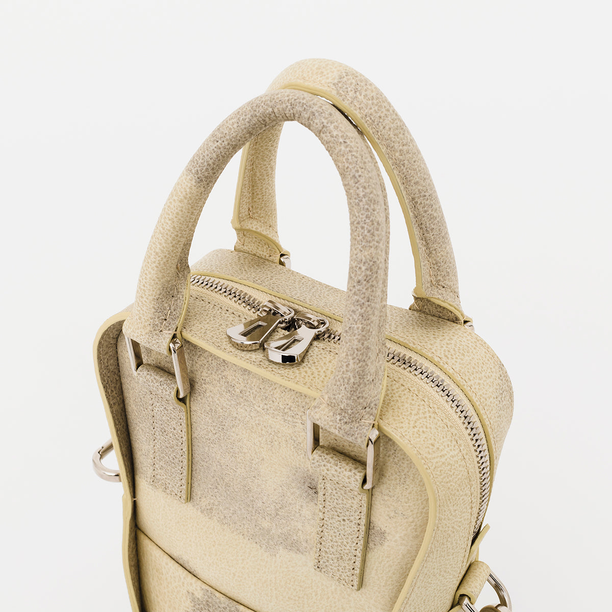 HERRIE BALLER'S BAG / SHIRO (ヘリーボーラーズバッグ / 白鞣し) - ITTI (イッチ) | SHIRONAMESHI レザー バッグ 鞄 かばん カバン ショルダー 手持ち レディース ウィメンズ ブランド 生成り ベージュ アイボリー オフホワイト