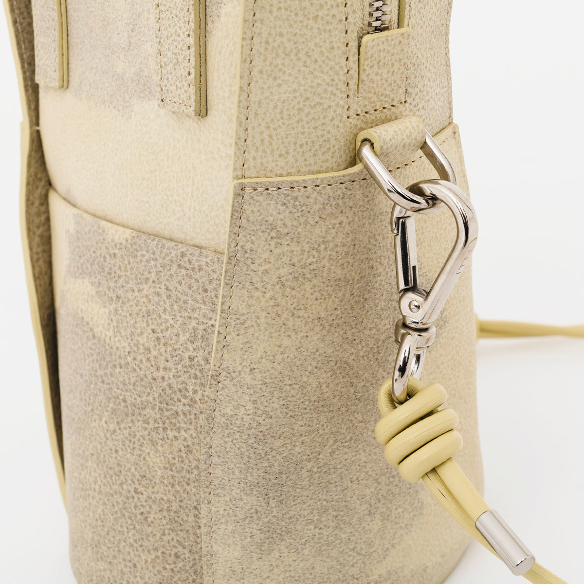 HERRIE BALLER'S BAG / SHIRO (ヘリーボーラーズバッグ / 白鞣し) - ITTI (イッチ) | SHIRONAMESHI レザー バッグ 鞄 かばん カバン ショルダー 手持ち レディース ウィメンズ ブランド 生成り ベージュ アイボリー オフホワイト