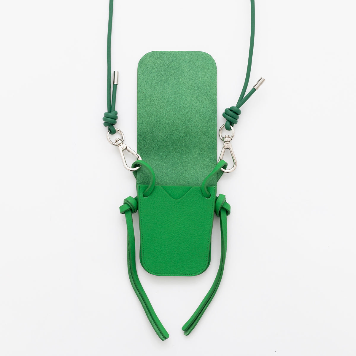 ITTI (イッチ) | HERRIE TINY MEDICINE POUCH / DIPLO SKY(ヘリータイニーメディスンポーチ/ディプロスカイ)レザー ポーチ グリーン 緑 green アクセサリー ネックレス ファッション ブランド レザー 革小物 メンズ レディース