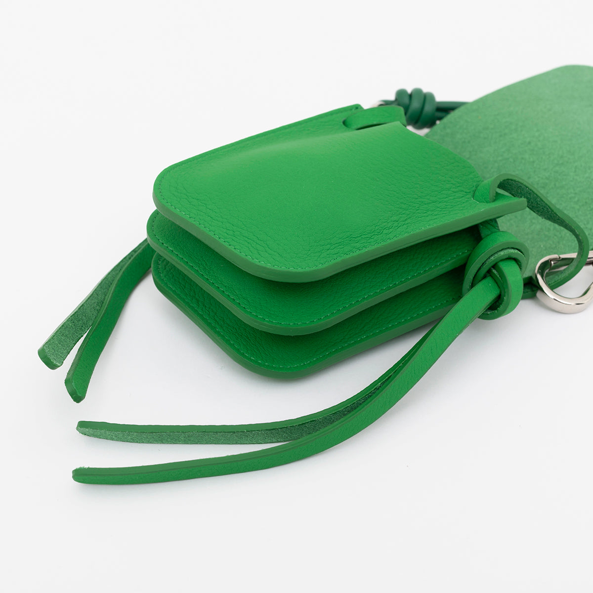 ITTI (イッチ) | HERRIE TINY MEDICINE POUCH / DIPLO SKY(ヘリータイニーメディスンポーチ/ディプロスカイ)レザー ポーチ グリーン 緑 green アクセサリー ネックレス ファッション ブランド レザー 革小物 メンズ レディース
