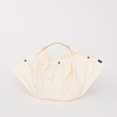 ITTI (イッチ) | HERRIE FUROSHIKI BAG / SH-LC(ヘリー風呂敷バッグ/白鞣し) ハンドル ナイロン レザー ブランド メンズ レディース SHIRONAMESHI メンズ レディース 大きめ バッグ 鞄 かばん カバン ショルダー ブランド 白 white ホワイト