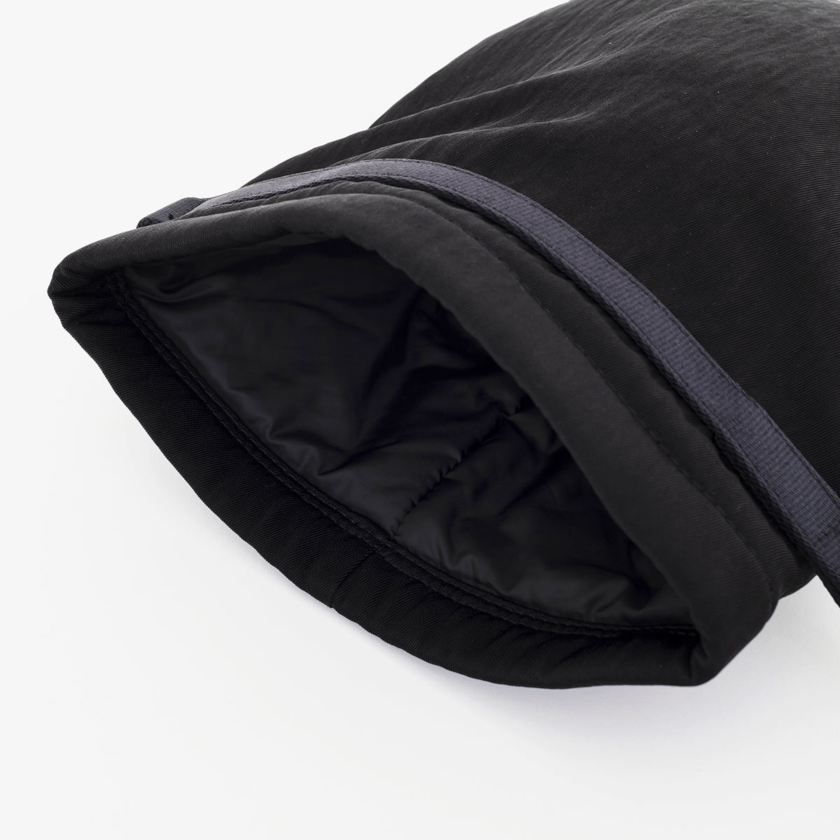ITTI (イッチ) | ANNIE PUFFER RICE BAG / CERATO BRIGHT(アニーパファーライスバッグ)鞄 本革 レザー メンズ レディース 黒 ブラック イエロー 黄色 ブルーグリーン ハンド カバン かばん 撥水 雨 巾着