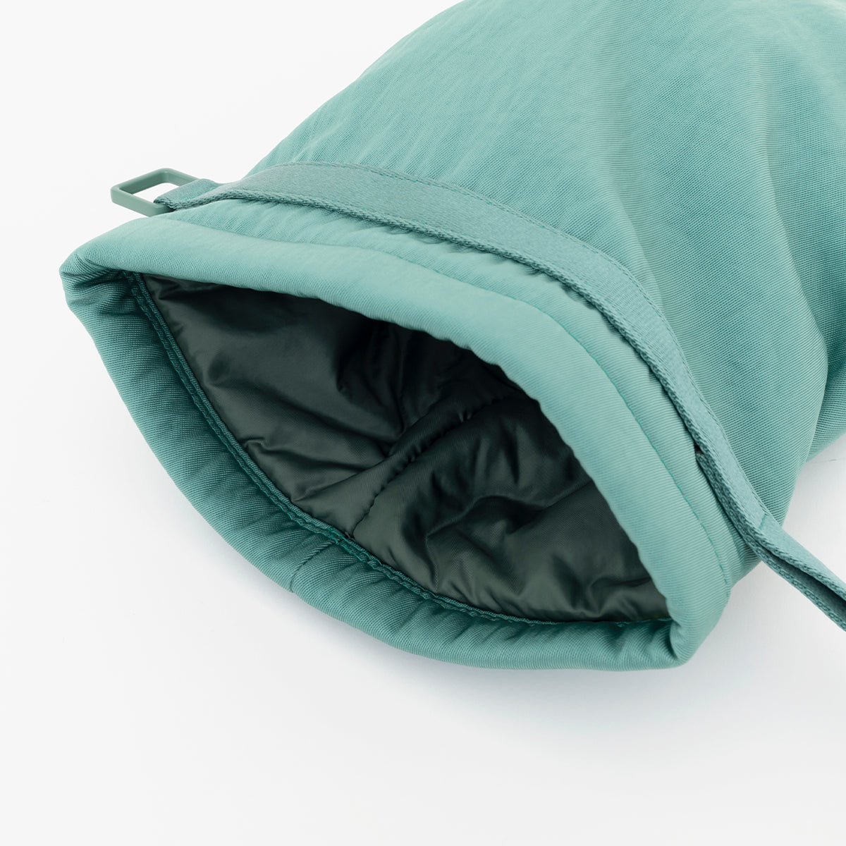 ITTI (イッチ) | ANNIE PUFFER RICE BAG / CERATO BRIGHT(アニーパファーライスバッグ)鞄 本革 レザー メンズ レディース 黒 ブラック イエロー 黄色 ブルーグリーン ハンド カバン かばん 撥水 雨 巾着