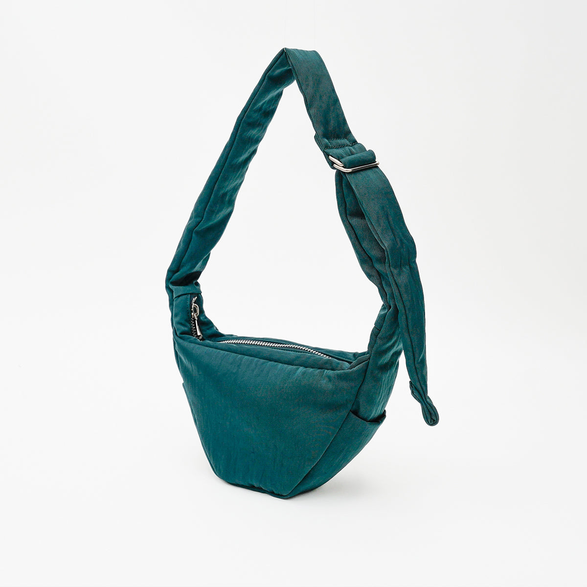 ANNIE PUFFER MINI MOON BAG / CERATO BRIGHT | Mini shoulder bag