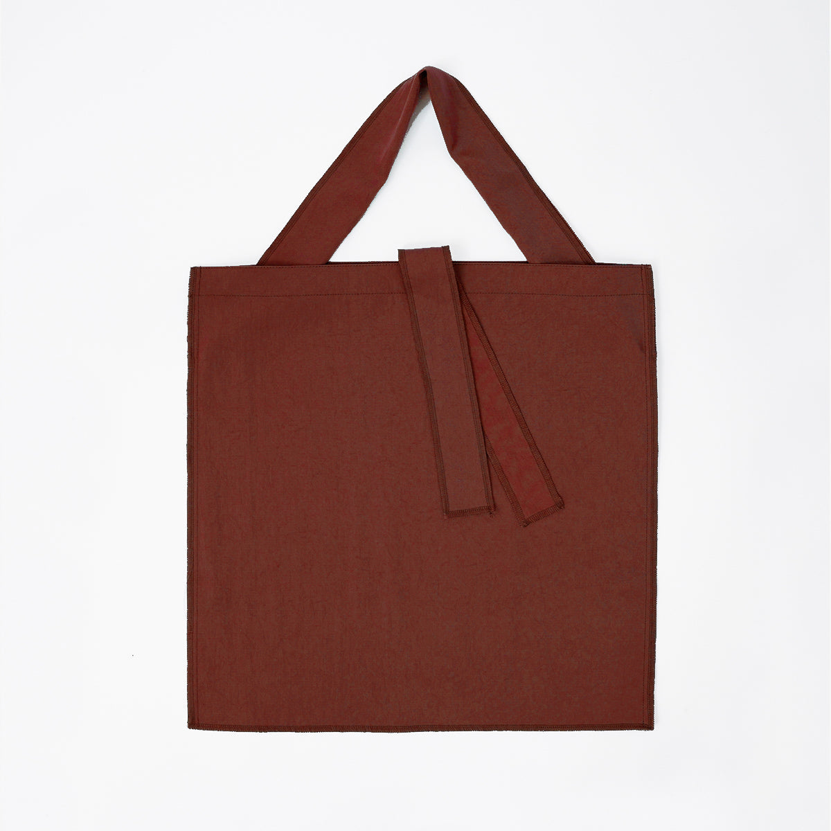 ITTI (イッチ) - MARY INSIDE OUT TOTE - L / CERATO BRIGHT (マリーインサイドアウトトートバッグ - Lサイズ / シェラトブライト) メンズ レディース ユニセックス ブランド ナイロンブラウン 茶色 斜め掛け 肩 手持ち 手提げ エコ