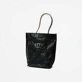 ITTI (イッチ) | MARY PAPER BUCKET BAG - S / PTERA (マリーペーパーバケットバッグ - Sサイズ / プテラ) トート 鞄 かばん カバン レザー 形状記憶 メンズ レディース ショルダー ブラック 黒 black