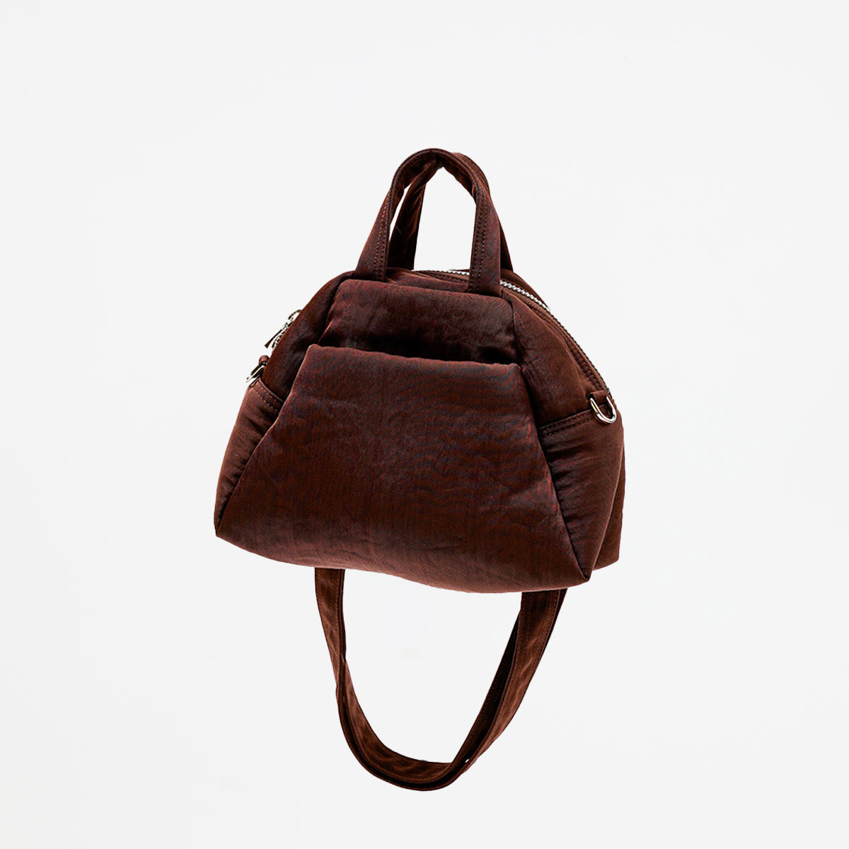 ITTI (イッチ) | ANNIE PUFFER MINI MADISON BAG / CERATO BRIGHT (アニーパファーミニマディソンバッグ / シェラトブライト) | 鞄 斜め掛け 手持ち かばん ミニ カバン ショルダー ナイロン 中綿 旅行 お出かけ 買い物 メンズ レディース ブランド ブラウン 茶色 brown