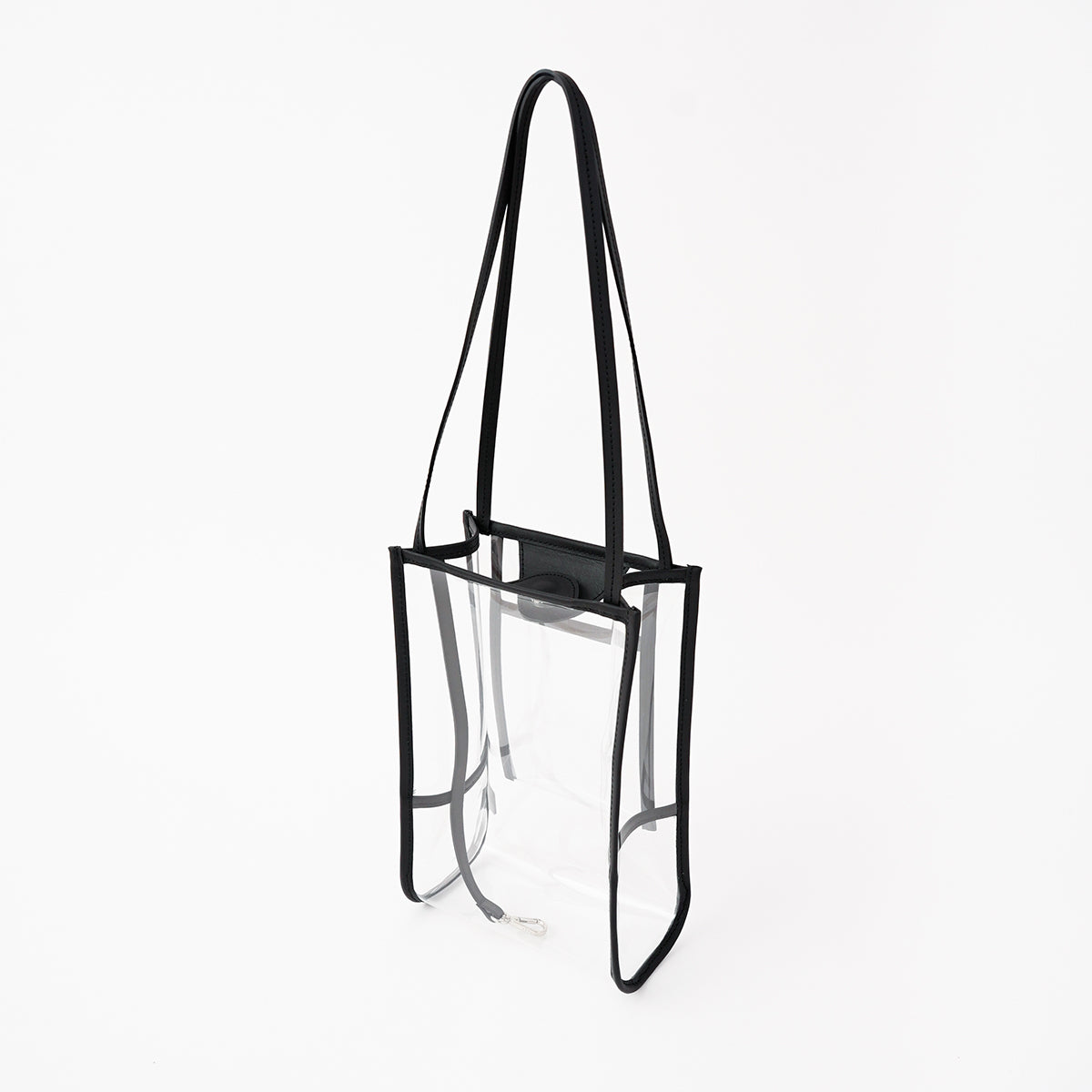 MICHELLE OUTPOCKET ONEMILE TOTE / RL.PVC｜PVCトートバッグ クリア