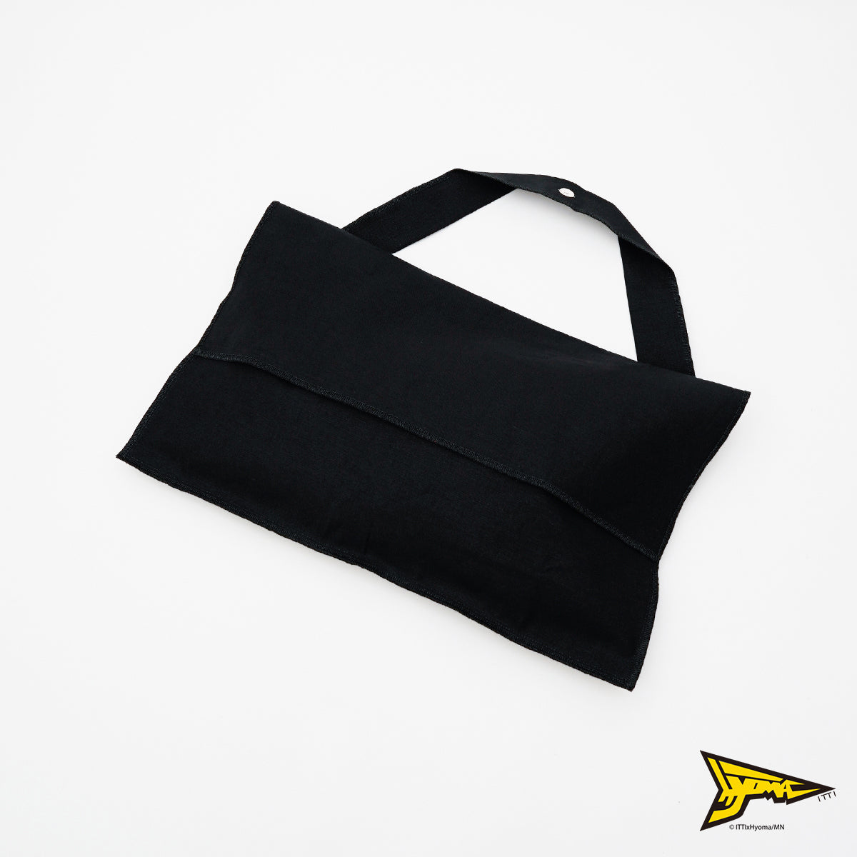 MARY FLAP INSIDEOUT SHOULDER - L / HYOMA｜デニム ショルダーバッグ