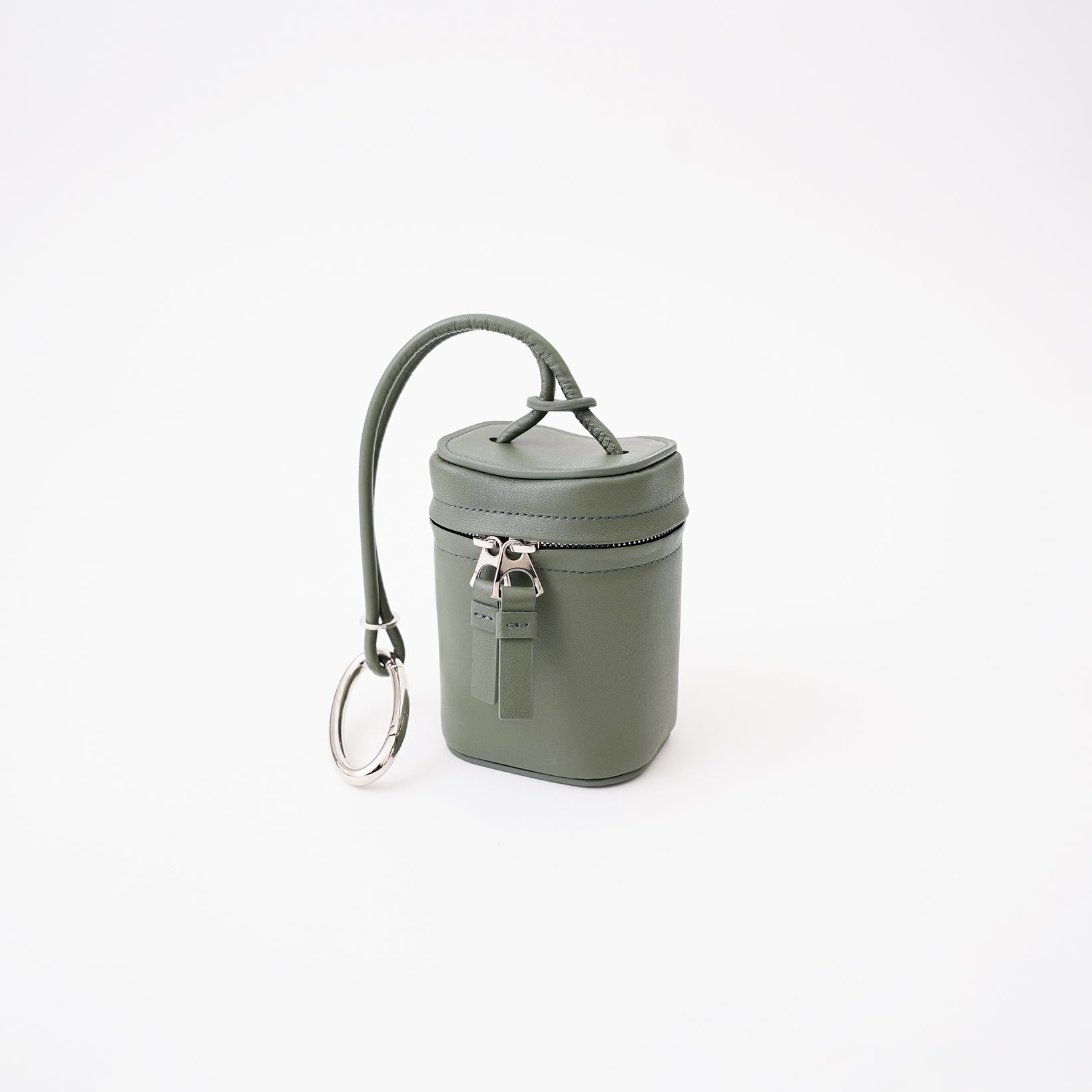 とことんネイティブバッグチャーム★No.213 CELLIE BOX CHARM BAG / RAPTO BD｜ITTIオリジナルレザー使用 本革