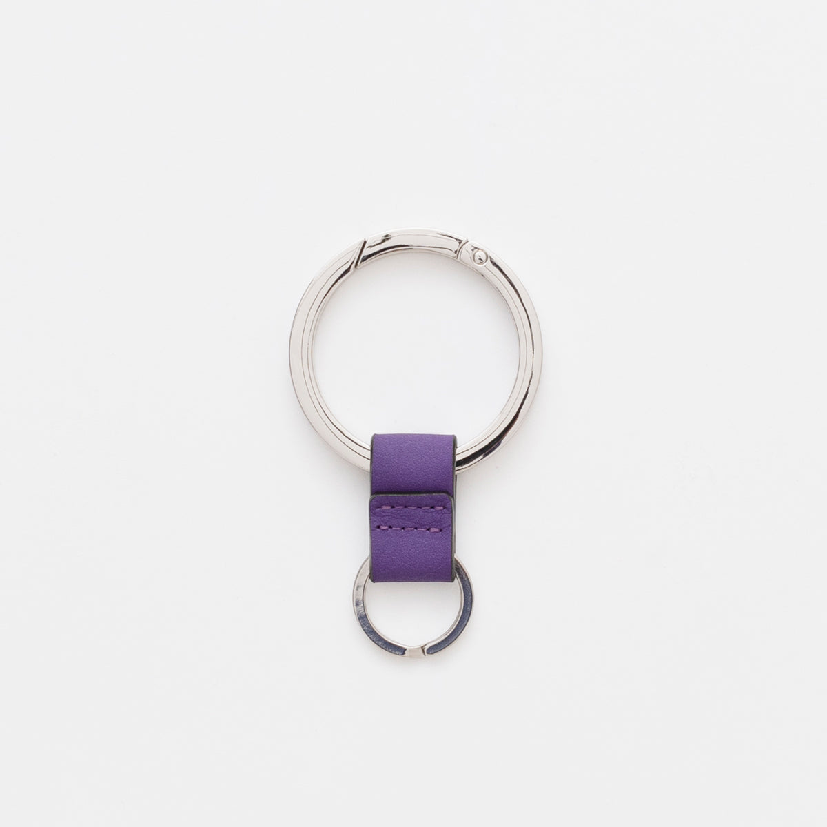 ITTI (イッチ) | CRISTY RING RING / PPL COLLECTION【LIMITED】(クリスティリングリング / パープルコレクション) | キーリング ホルダー レザー チャーム カラビナ アクセサリー 本革 小物 紫 パープル ブランド ギフト 贈り物 プレゼント メンズ レディース