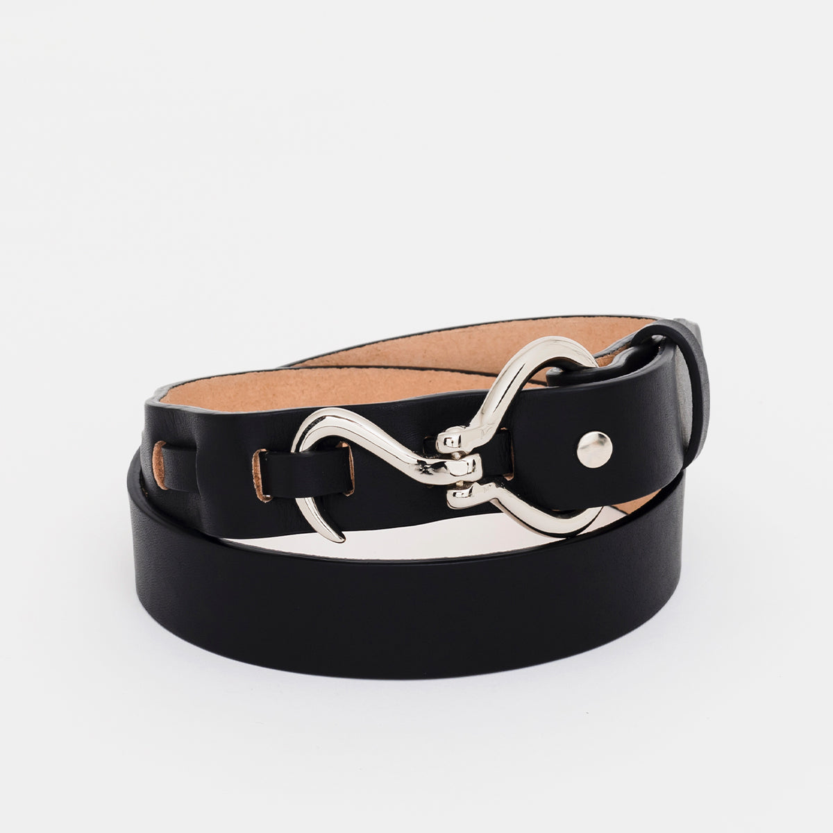 ITTI (イッチ) | HERRIE HOOK BELT / THUG-PM(ヘリーフックベルト/サグ)サイズ 調整 本革 レザー ブランド メンズ レディース モード ギフト プレゼント