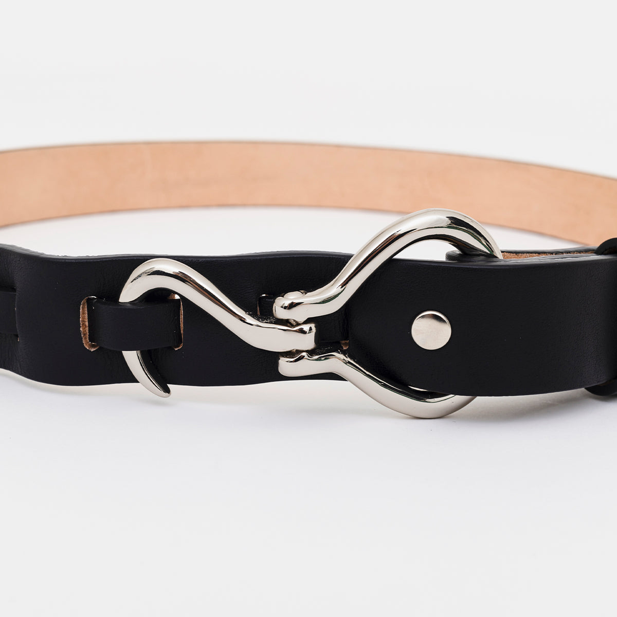 ITTI (イッチ) | HERRIE HOOK BELT / THUG-PM(ヘリーフックベルト/サグ)サイズ 調整 本革 レザー ブランド メンズ レディース モード ギフト プレゼント