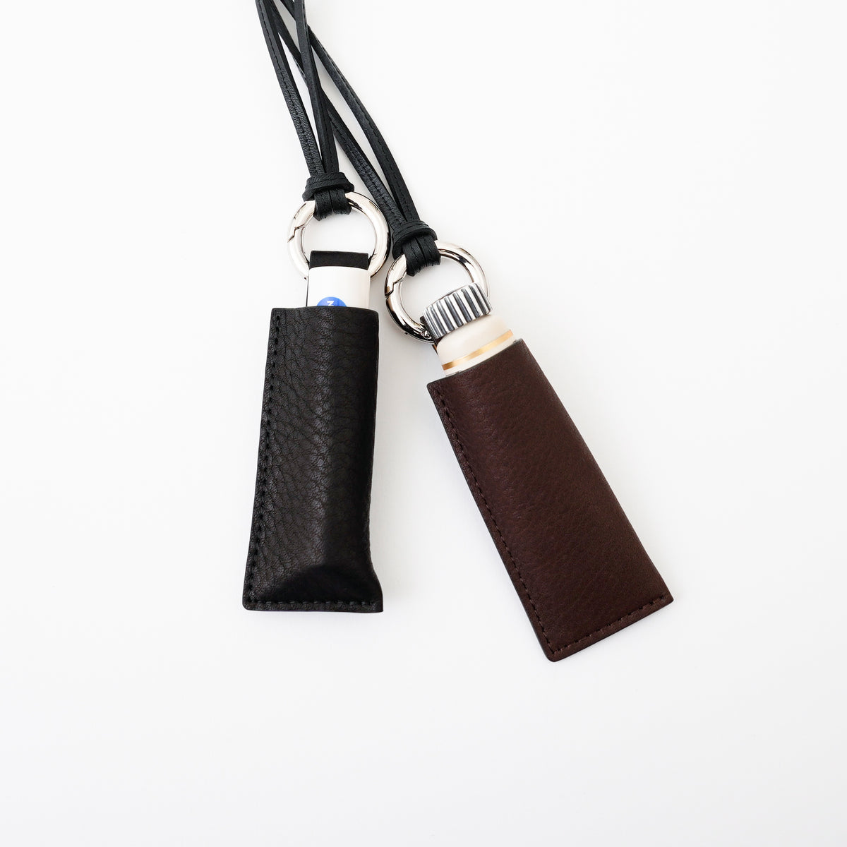 HERRIE LIP RING / DIPLO NUDE|国産レザー 本革リップケース カラビナ付き メンズ レディース ギフト|ITTI(イッチ)公式