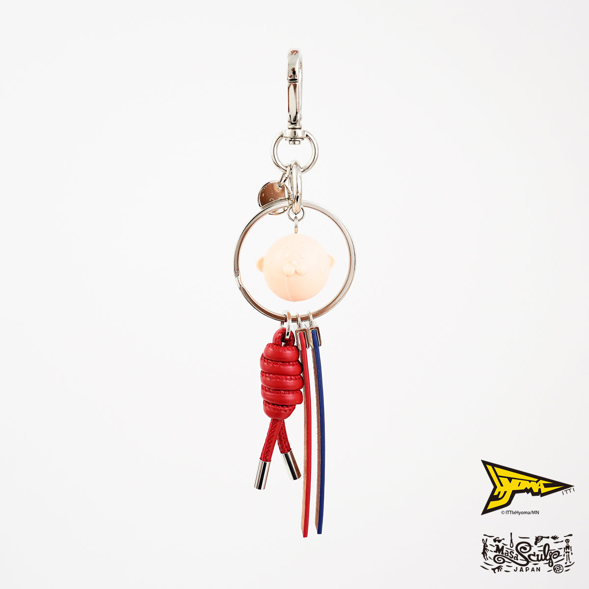 Art by masasculp CIRCLE CHARM / HYOMA｜レザーキーリング