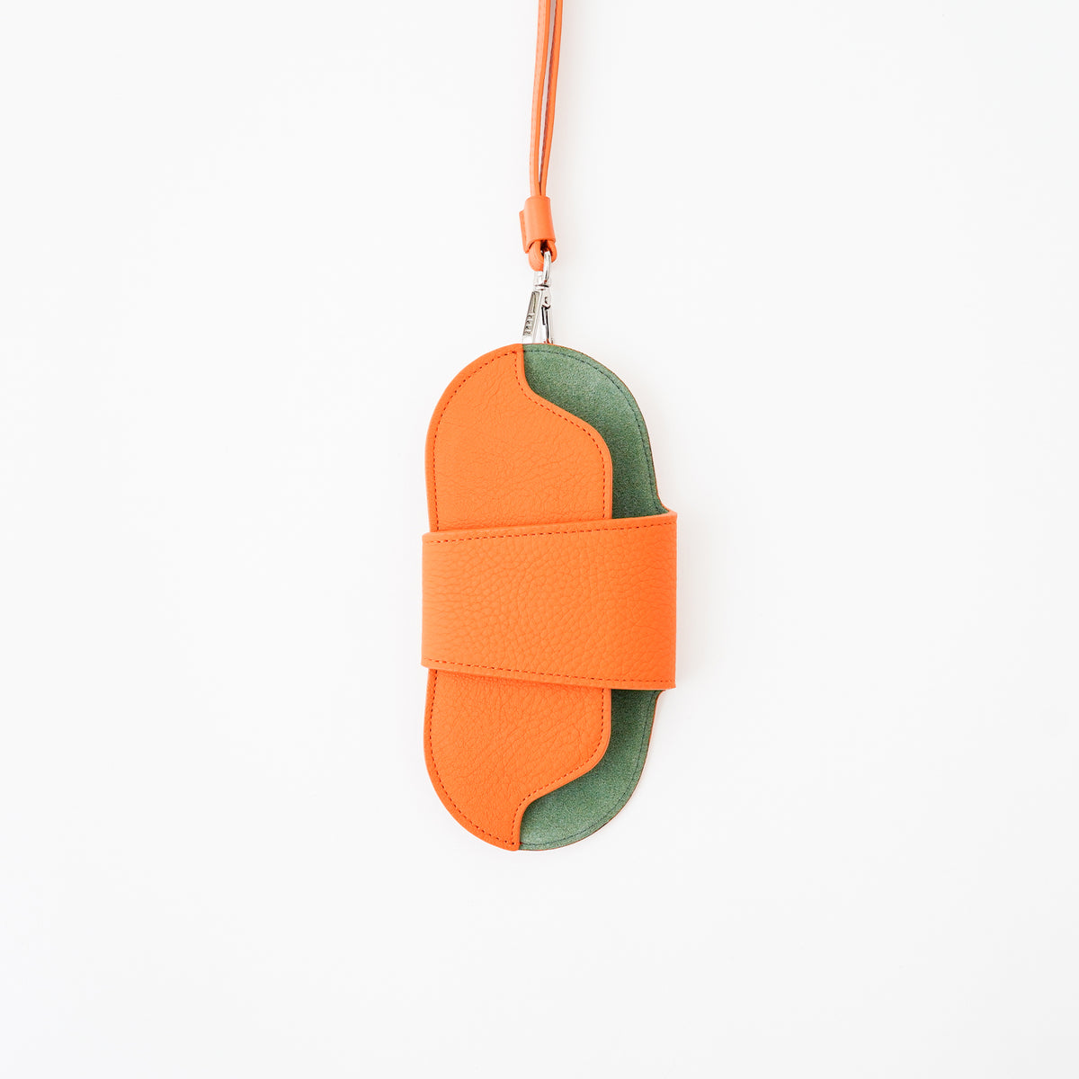HERRIE GLASS NECKLACE / DIPLO SKY|ECCO社製シュリンクレザー使用 グラスケースネックレス メンズ レディース|ITTI(イッチ)公式