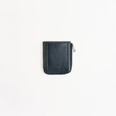 ITTI (イッチ) - CRISTY VERY COMPACT WLT .5 / CRACK (クリスティーベリー小ンパクトウォレット / クラック) | キャッシュレス 財布 ミニ サイフ 本革 さいふ レザー ブランド ブランド 小さい キャッシュレス メンズ レディース 黒 ブラック black