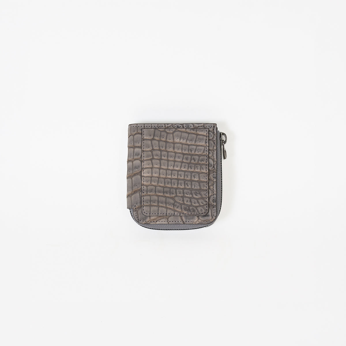 CRISTY VERY COMPACT WLT .5 / NUBUCK CROCO|クリスティベリーコンパクトウォレット / ヌバッククロコ| ITTI (イッチ)公式