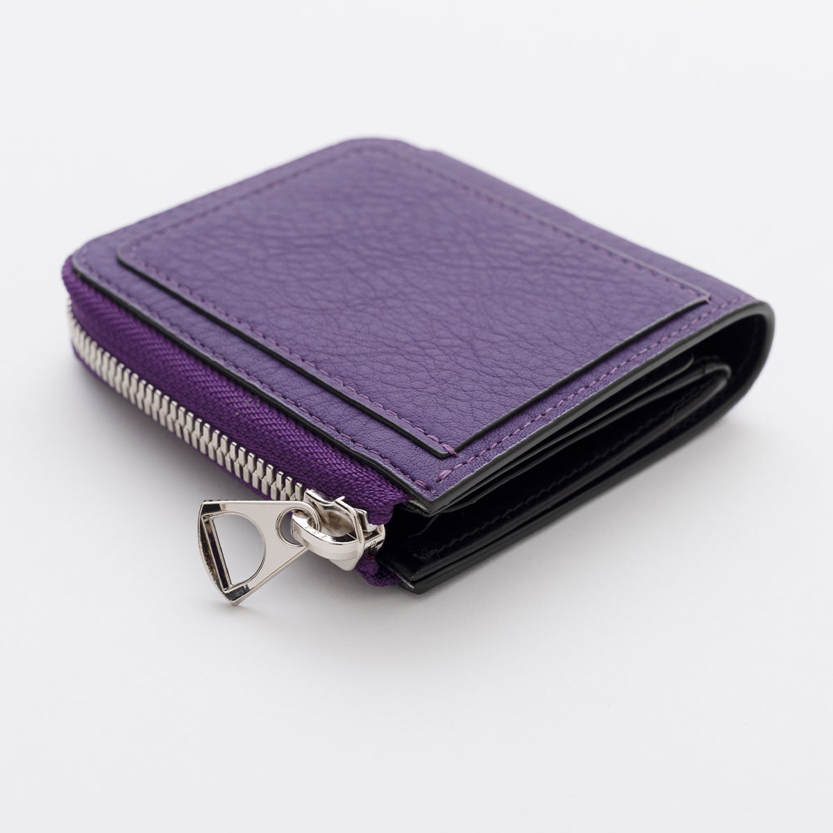 CRISTY VERY COMPACT WLT .5 / PPL COLLECTION【LIMITED】(クリスティベリーコンパクトウォレット/ パープルコレクション) | 紫 牛 皮革 シボ ecco社 エコー ブランド メンズ レディース 財布 さいふ サイフ