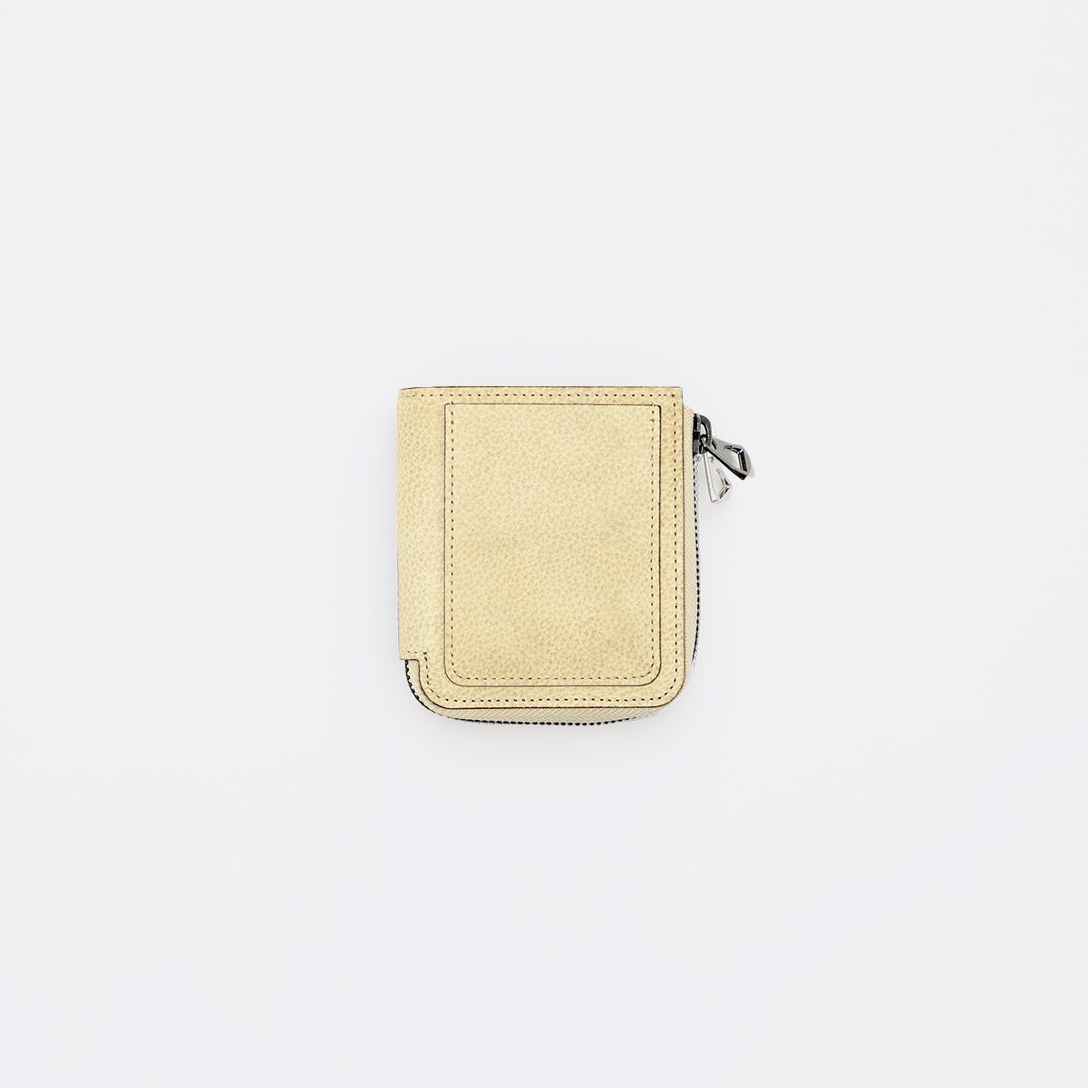 ITTI (イッチ) | CRISTY VERY COMPACT WLT .5 / SHIRO BK (クリスティベリーコンパクトウォレット / 白鞣し皮革 ブラック) | 財布 さいふ サイフ コンパクト レザー メンズ レディース ブランド オートミール ベージュ 生成り オフホワイト