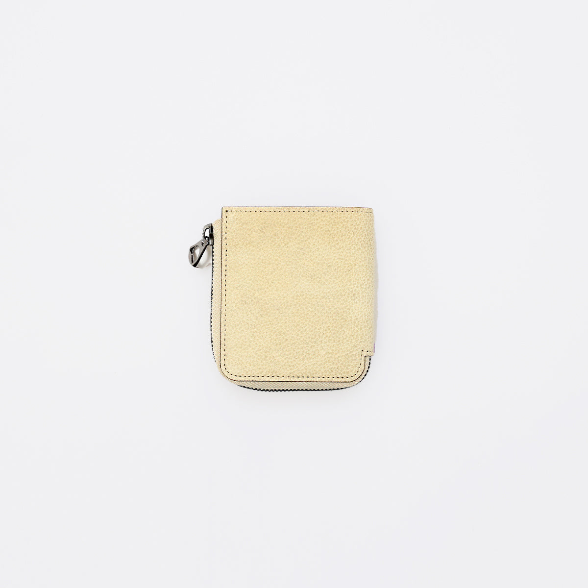 ITTI (イッチ) | CRISTY VERY COMPACT WLT .5 / SHIRO BK (クリスティベリーコンパクトウォレット / 白鞣し皮革 ブラック) | 財布 さいふ サイフ コンパクト レザー メンズ レディース ブランド オートミール ベージュ 生成り オフホワイト