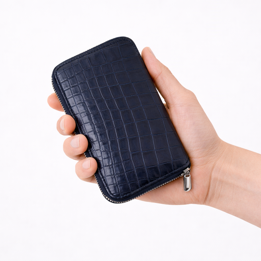 CRISTY SMART MID WLT .5 / AI CROCO| 本革 クロコダイル ミディアム 財布 メンズ レディース ブランド ビジネス|ITTI (イッチ) 公式