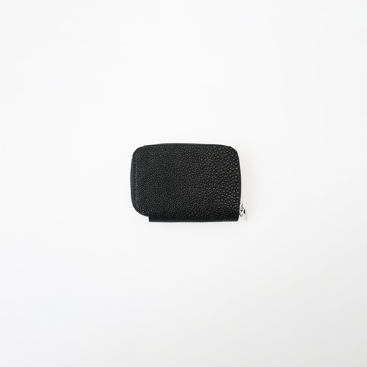 CRISTY COIN CARD WLT / KUROEI|希少エイ革×漆 本革ミニ財布 ラウンドファスナー メンズ レディース ギフト|ITTI(イッチ)公式