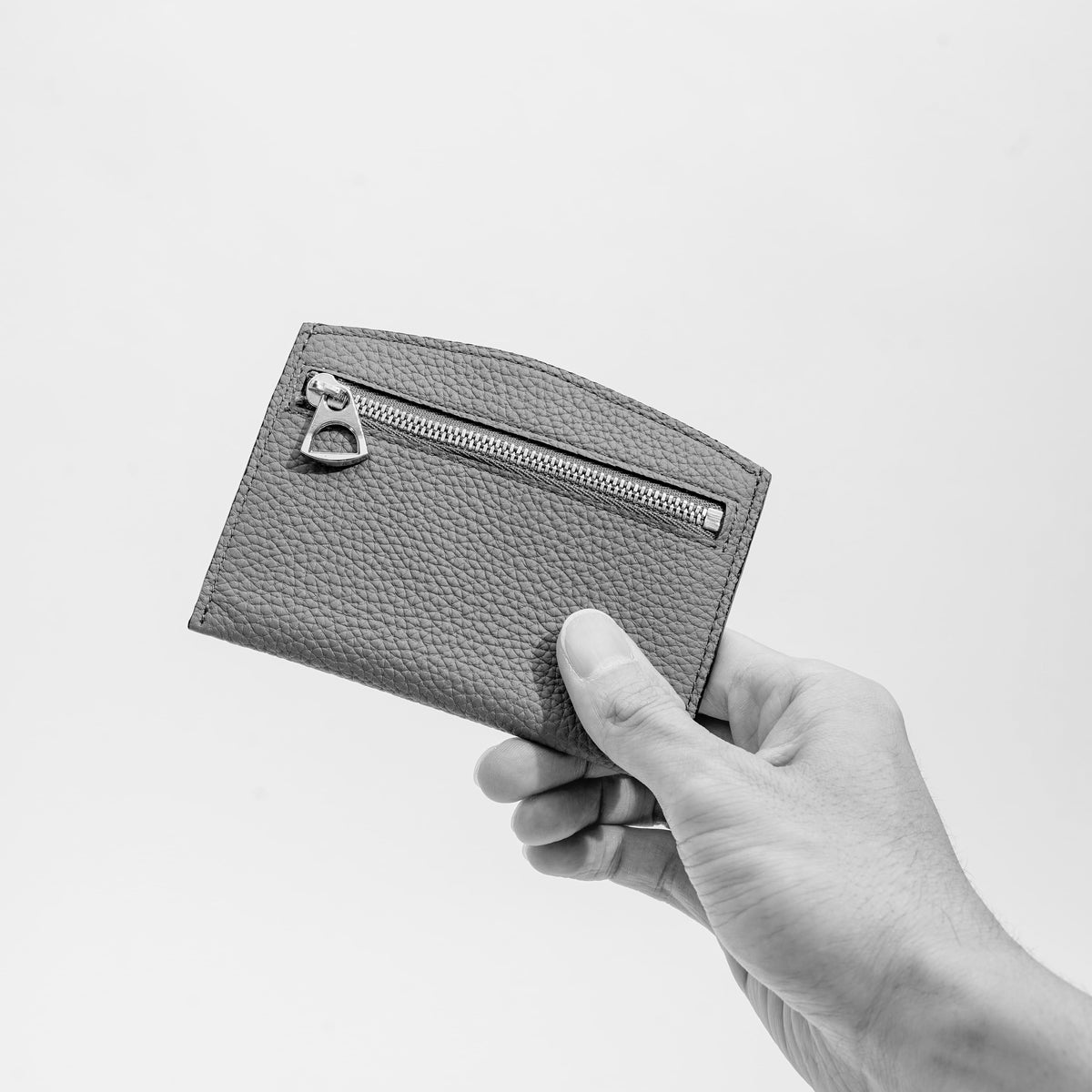 ITTI (イッチ) | CRISTY SMART CARD WLT / V.KUROZAN (クリスティスマートカードウォレット / ヴィンテージ 黒桟革) キャッシュレス ミニ さいふ 財布 スリム サイフ本革 レザー メンズ レディース ブランド 漆 ブラック 生成り ベージュ 肌色 黒