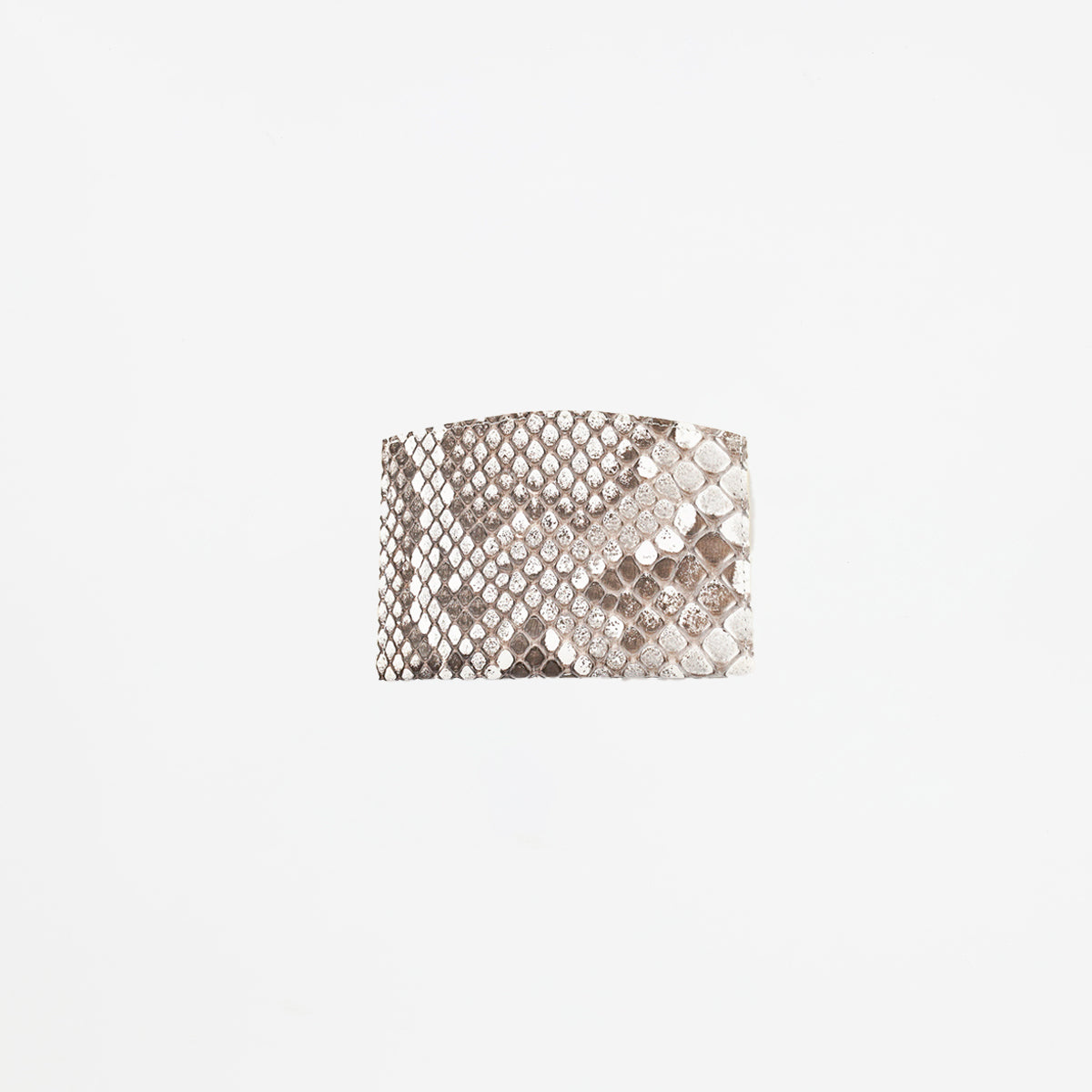ITTI (イッチ) | CRISTY SMART CARD WLT / MOLURUS(クリスティスマートカードウォレット / モラレス) パイソン 蛇 ケース 財布 サイフ さいふ エキゾチック レザー ブランド 薄い スリム キャッシュレス 白黒 ホワイト ブラック